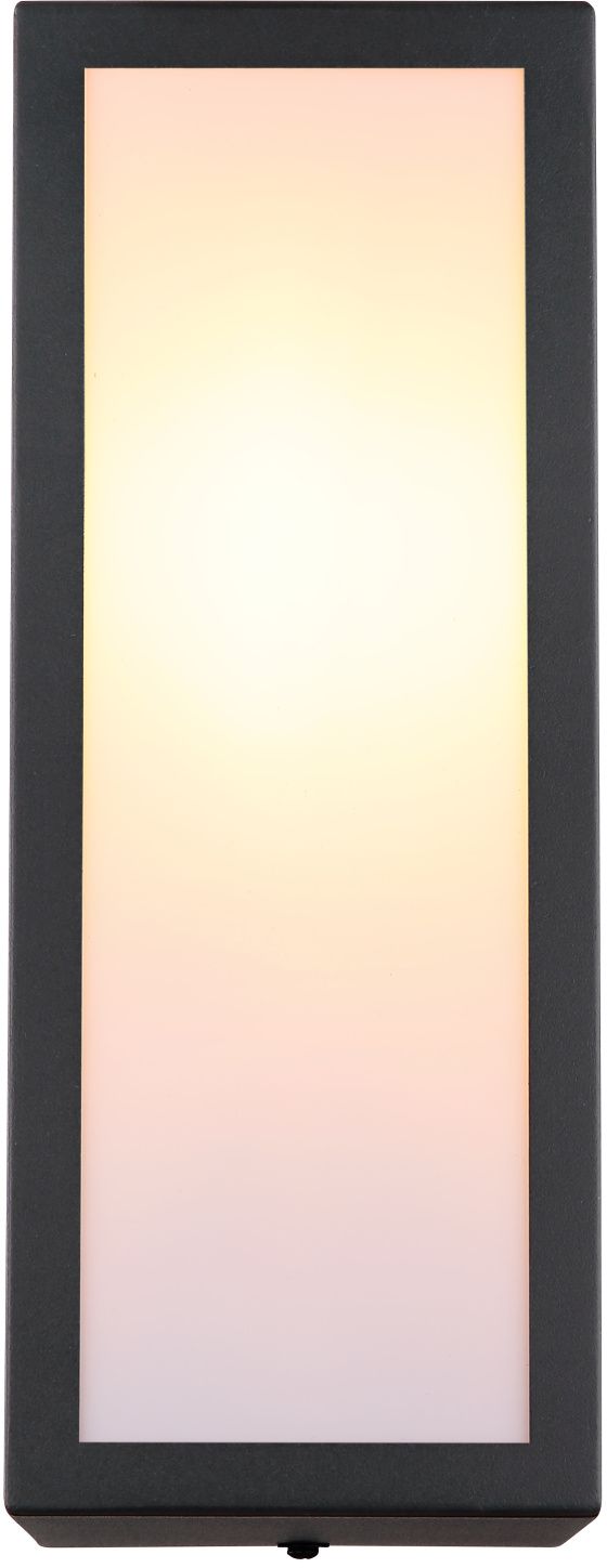 Globo Lighting Gundula kültéri fali lámpa 1x60 W fekete-opál 31980O