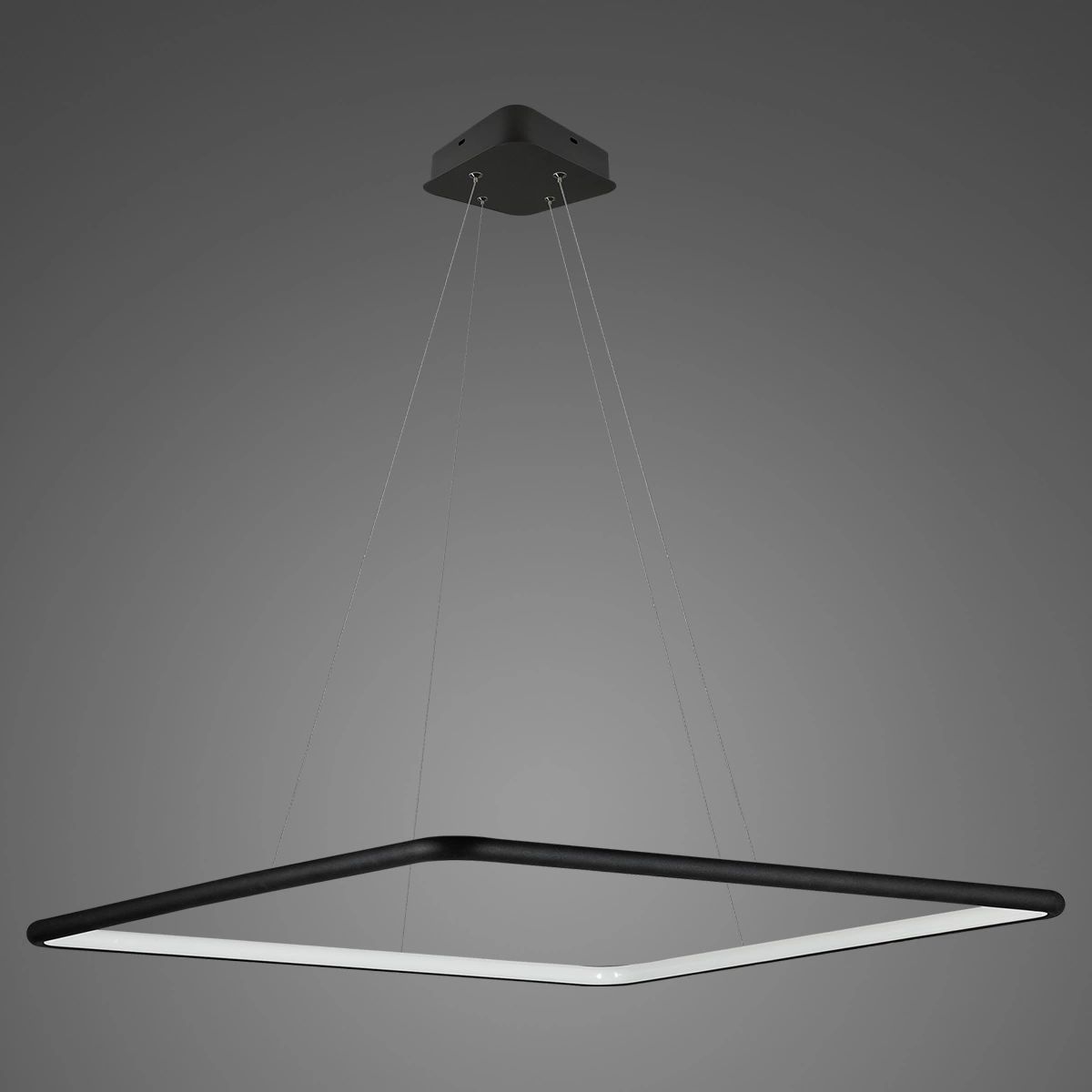 Altavola Design Ledowe Kwadraty függőlámpa 1x52 W fekete LA079/P_80_in_3k_black