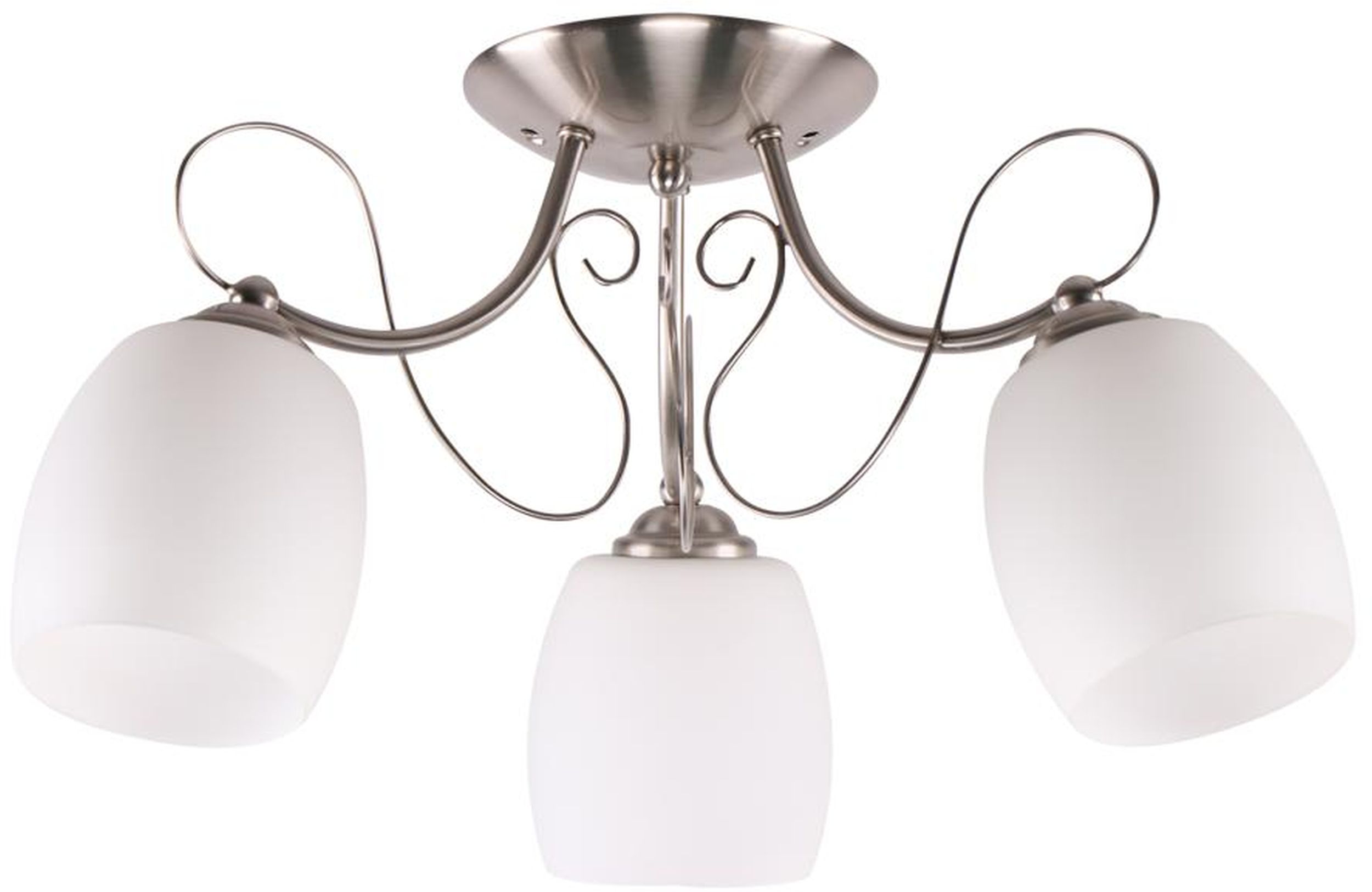 Candellux Amba mennyezeti lámpa 3x40 W fehér-króm 33-78025