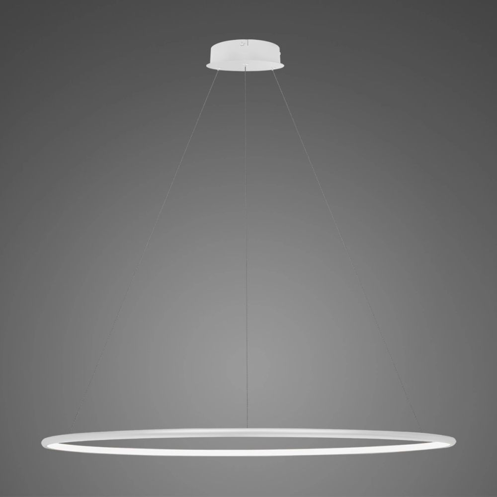 Altavola Design Ledowe Okręgi függőlámpa 1x45 W fehér LA073/P_120_in_4k_white