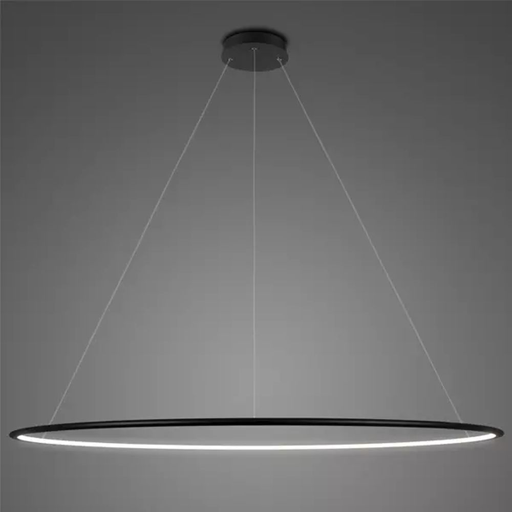 Altavola Design Ledowe Okręgi függőlámpa 1x75 W fekete LA073/P_200_in_4k_black