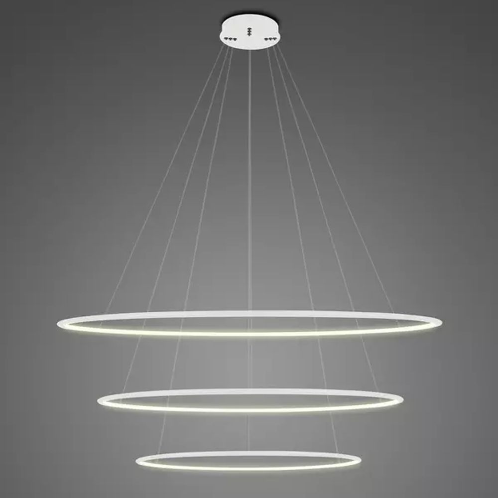 Altavola Design Ledowe Okręgi függőlámpa 3x113 W fehér LA075/P_120_in_4k_white