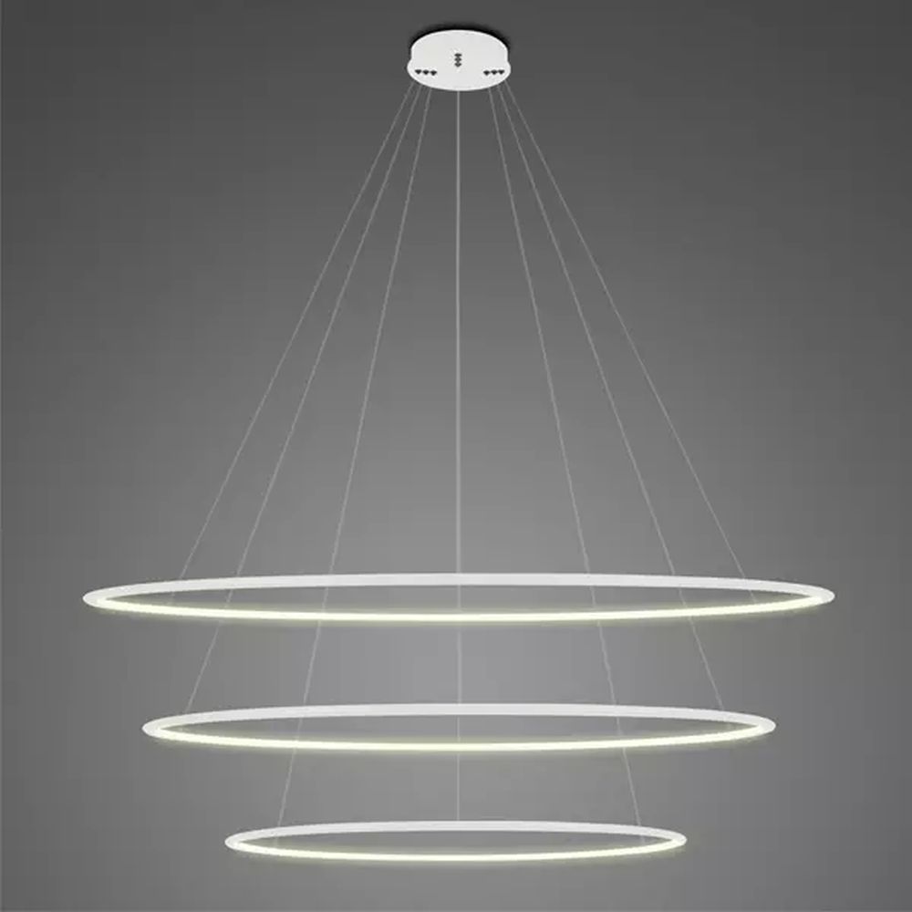 Altavola Design Ledowe Okręgi függőlámpa 3x139 W fehér LA075/P_150_in_3k_white