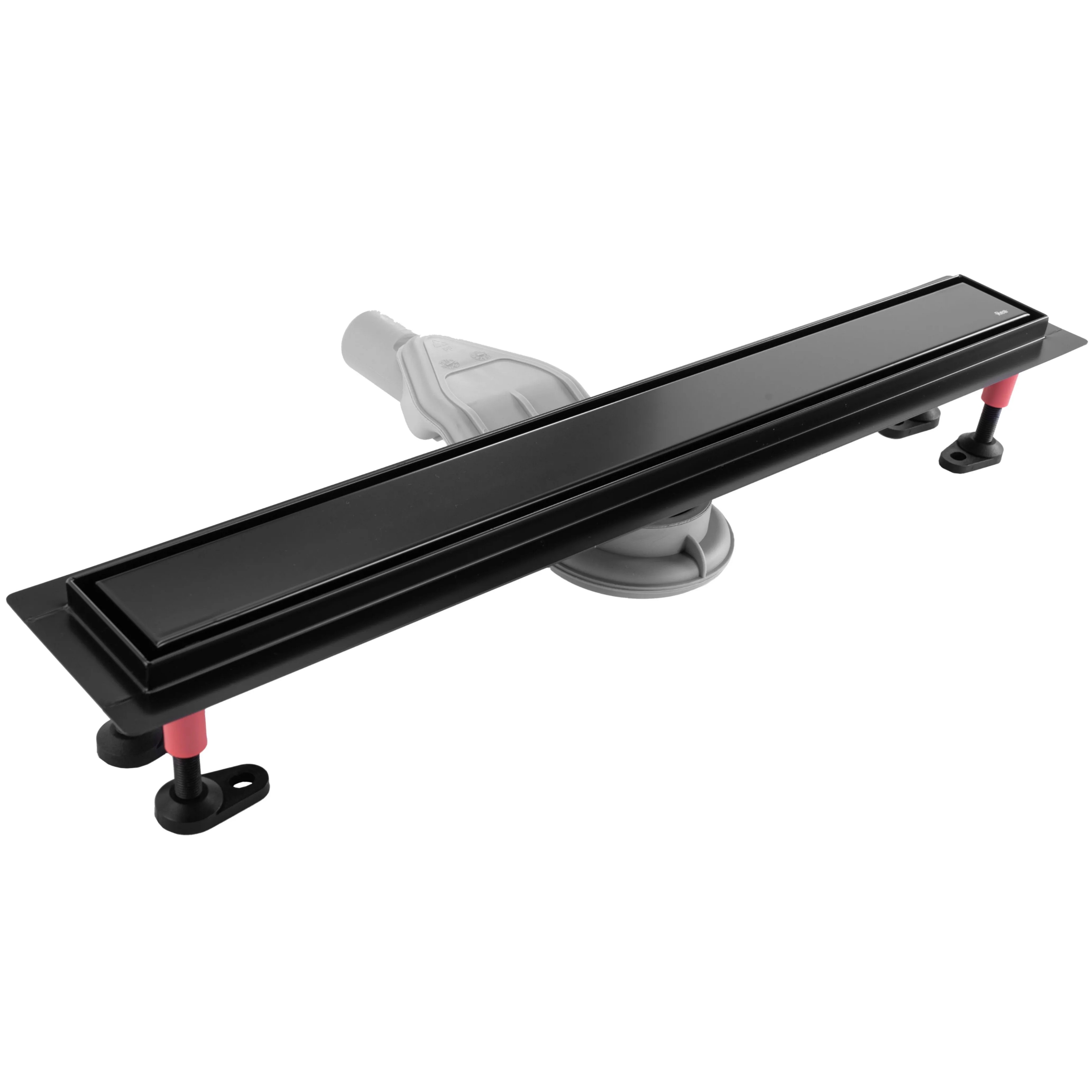 Rea Neox Superflow zuhany lefolyó 80 cm fekete REA-G7807