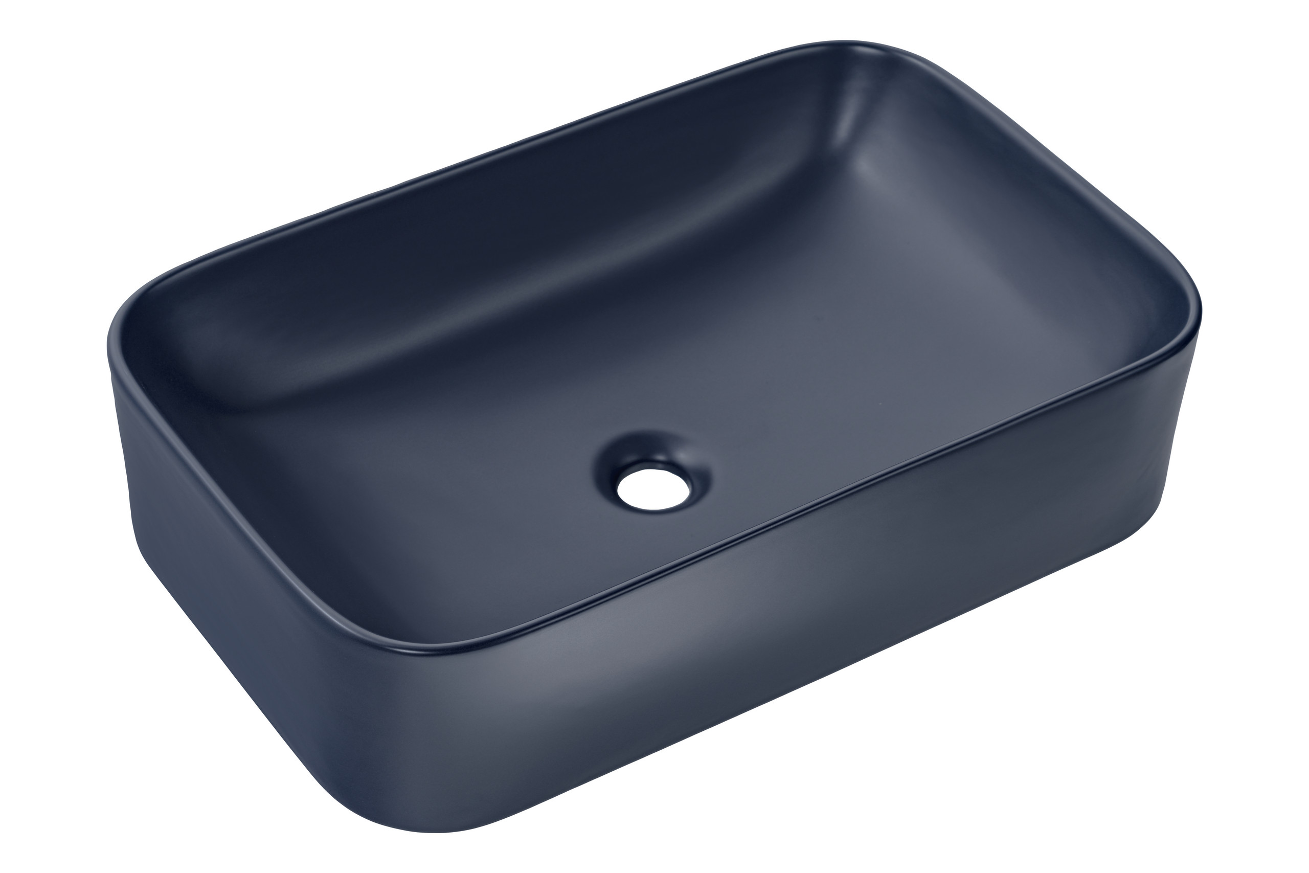Comad Kama mosdótál 61x38 cm négyszögletes mosdótálak kék UN-KAMA-MNB-60