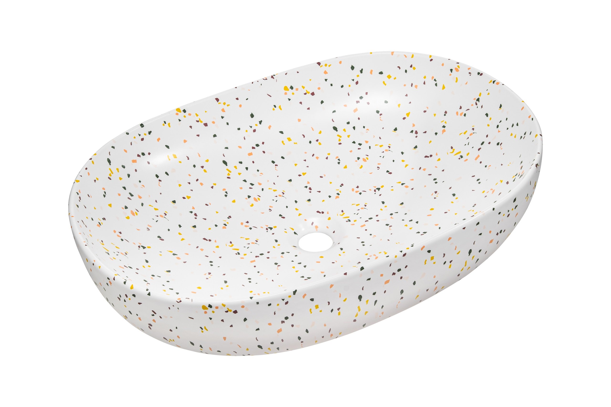 Comad Lili mosdótál 60x41.5 cm négyszögletes mosdótálak fehér UN-LILI-MW21