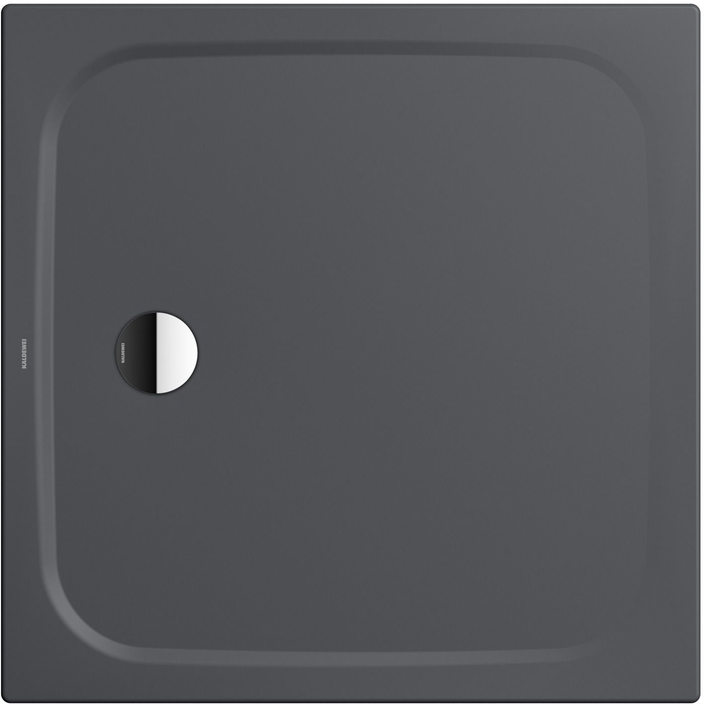 Kaldewei Cayonoplan négyzet alakú zuhanytálca 90x90 cm szürke 361447980666