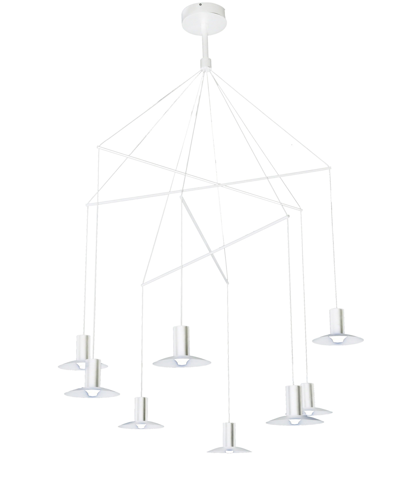 Light Prestige Hat függőlámpa x3 W fehér LP-1661/8PWH
