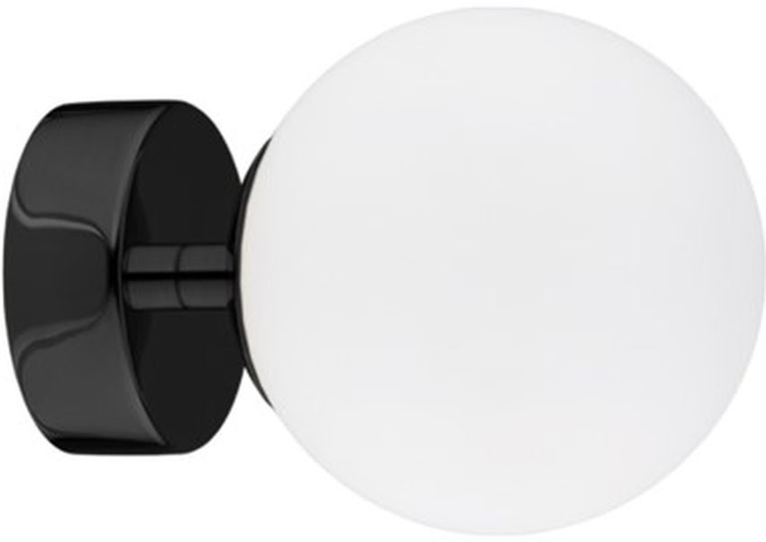 Argon Saara oldalfali lámpa 1x7 W fekete-opál üveg 8525
