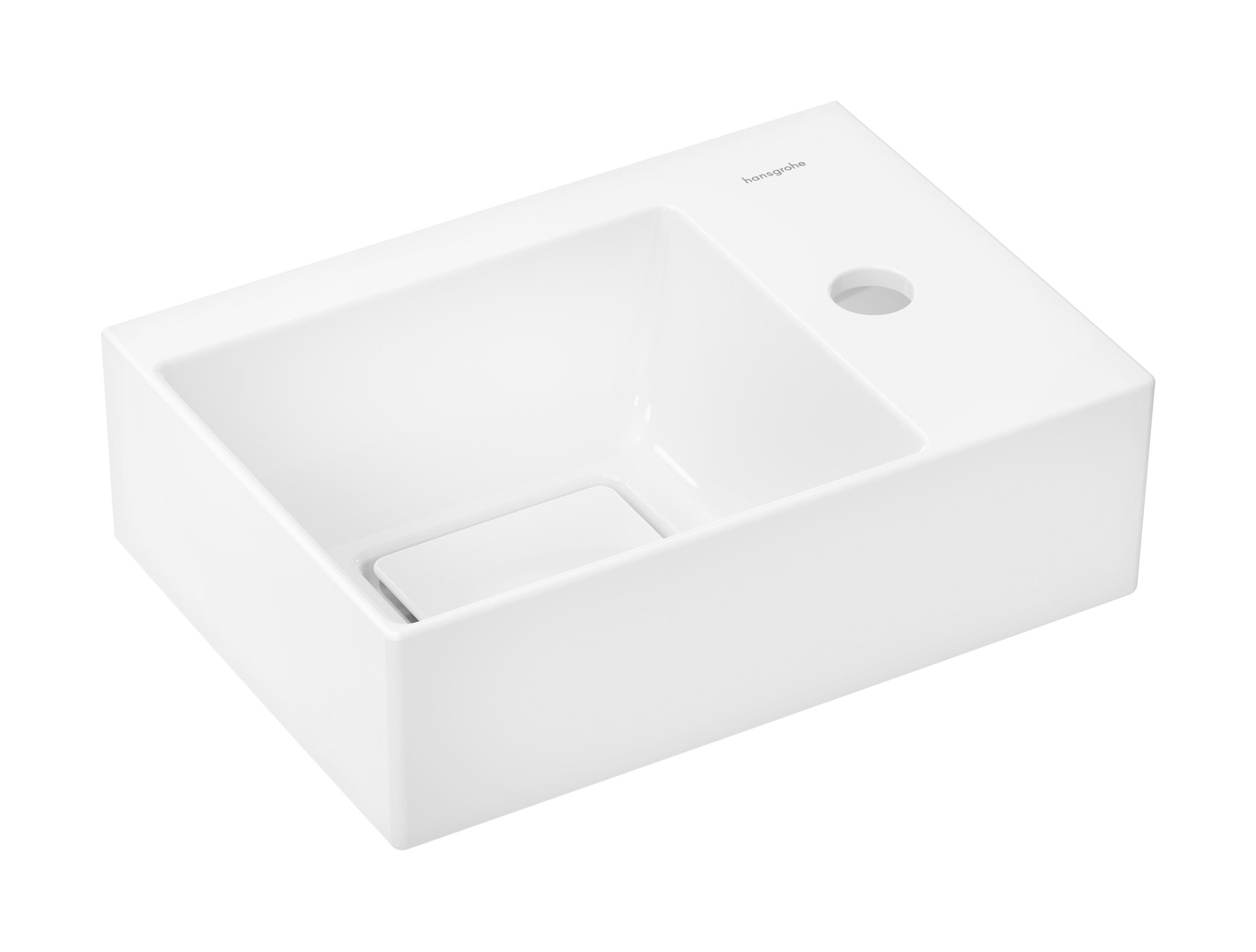 Hansgrohe Xevolos E mosdótál 36x25 cm négyszögletes klasszikus-beépíthető fehér 61086450