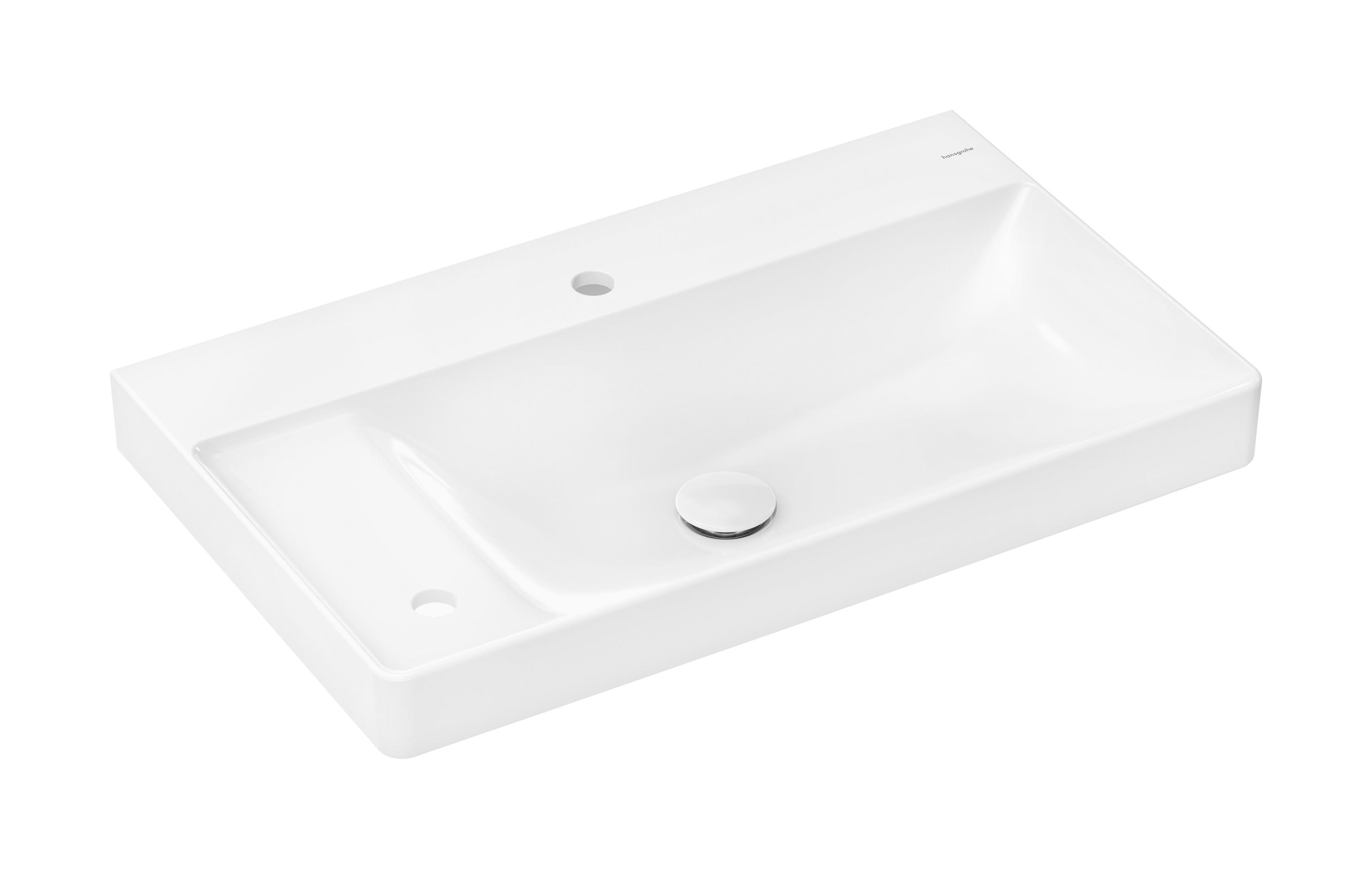 Hansgrohe Xelu Q mosdótál 80x48 cm négyszögletes klasszikus-beépíthető fehér 61031450