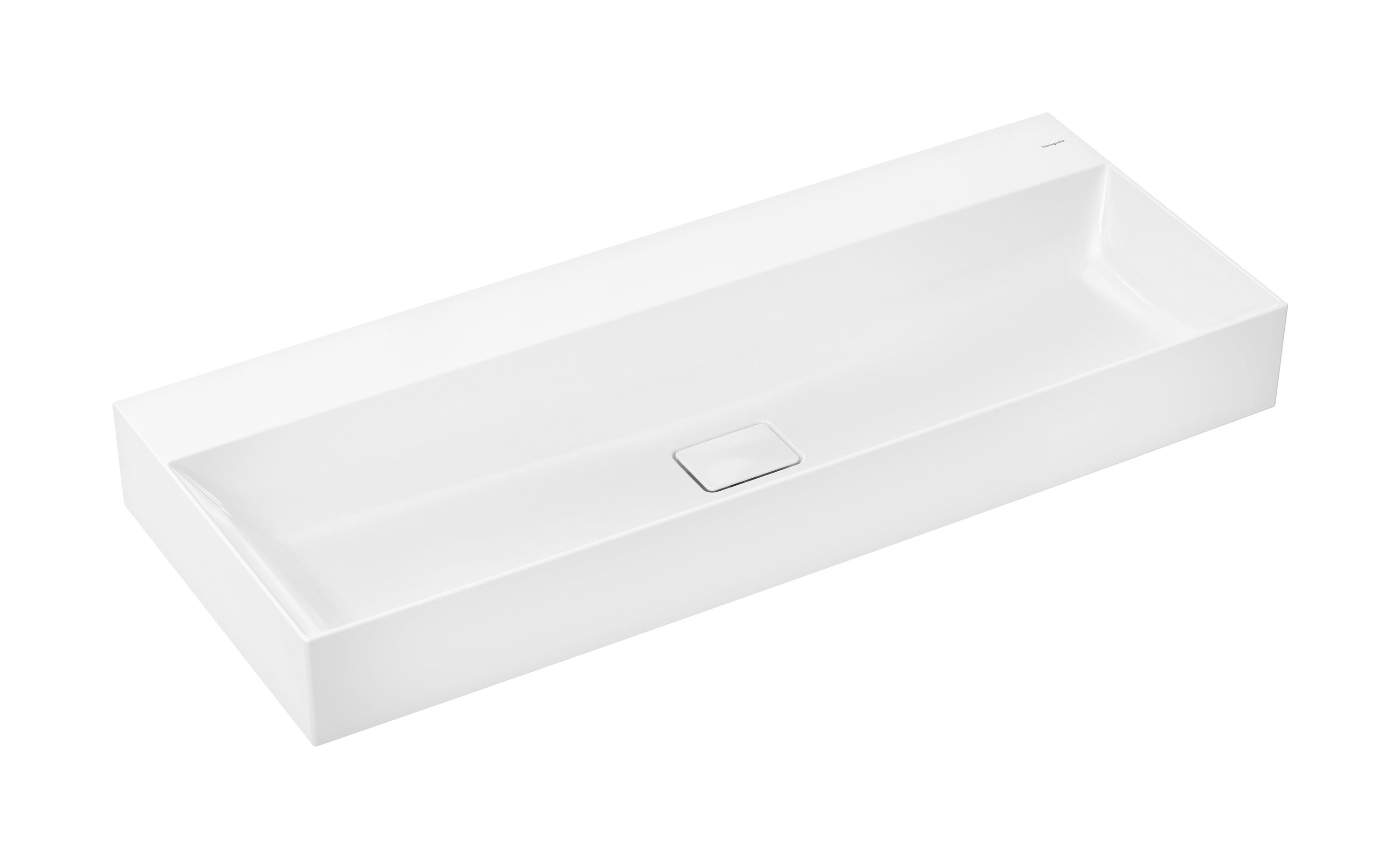 Hansgrohe Xevolos E mosdótál 120x48 cm négyszögletes klasszikus-beépíthető fehér 61105450