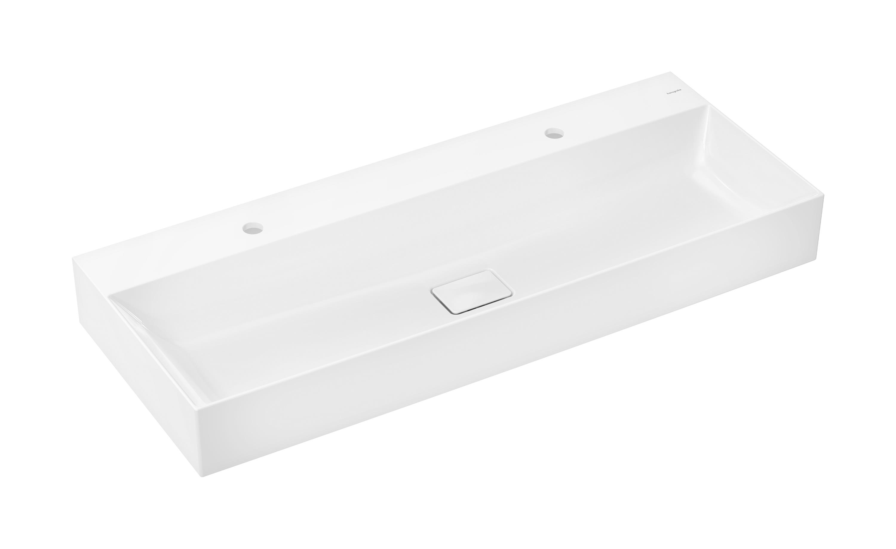 Hansgrohe Xevolos E mosdótál 120x48 cm négyszögletes klasszikus-beépíthető fehér 61104450