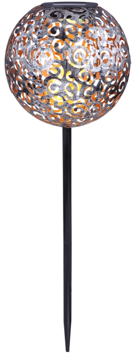 Globo Lighting Solar napelemes állólámpa 1x0.06 W fekete-ezüst 33743