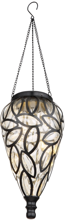 Globo Lighting Solar függő napelemes lámpa 1x0.06 W fekete 36131