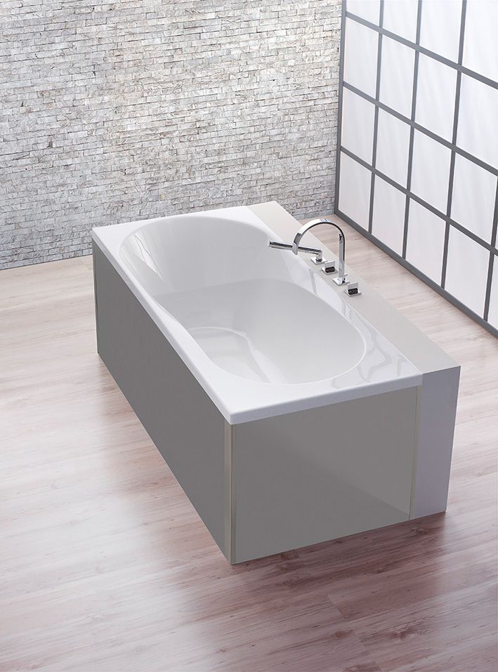 Hoesch Spectra egyenes kád 170x75 cm fehér 3650.010