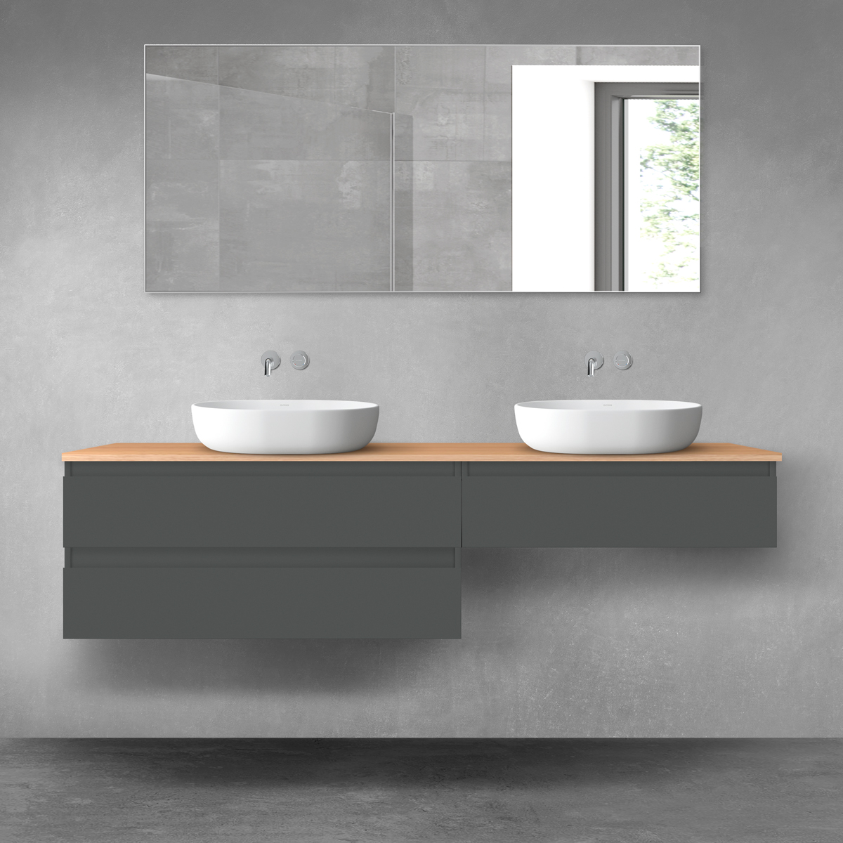 Készlet szekrény Oltens Vernal 60002400, szekrény Oltens Vernal 60010400, 63009060