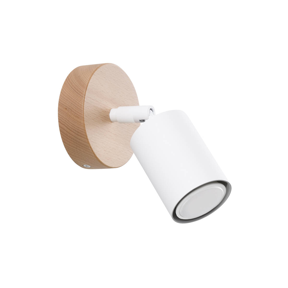 Sollux Lighting Verdo oldalfali lámpa 1x10 W fehér-fa SL.1285