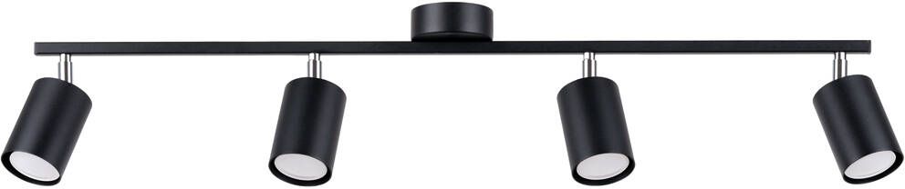 Sollux Lighting Lemmi mennyezeti lámpa 4x10 W fekete SL.1168