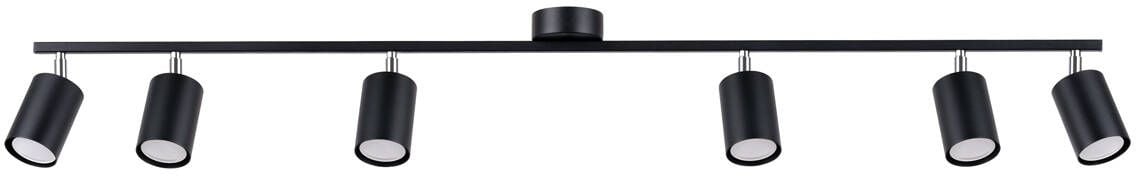 Sollux Lighting Lemmi mennyezeti lámpa 6x10 W fekete SL.1169