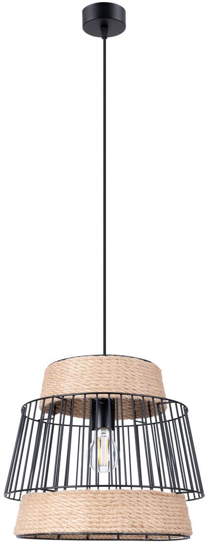 Sollux Lighting Brilo függőlámpa 1x15 W fekete SL.1253
