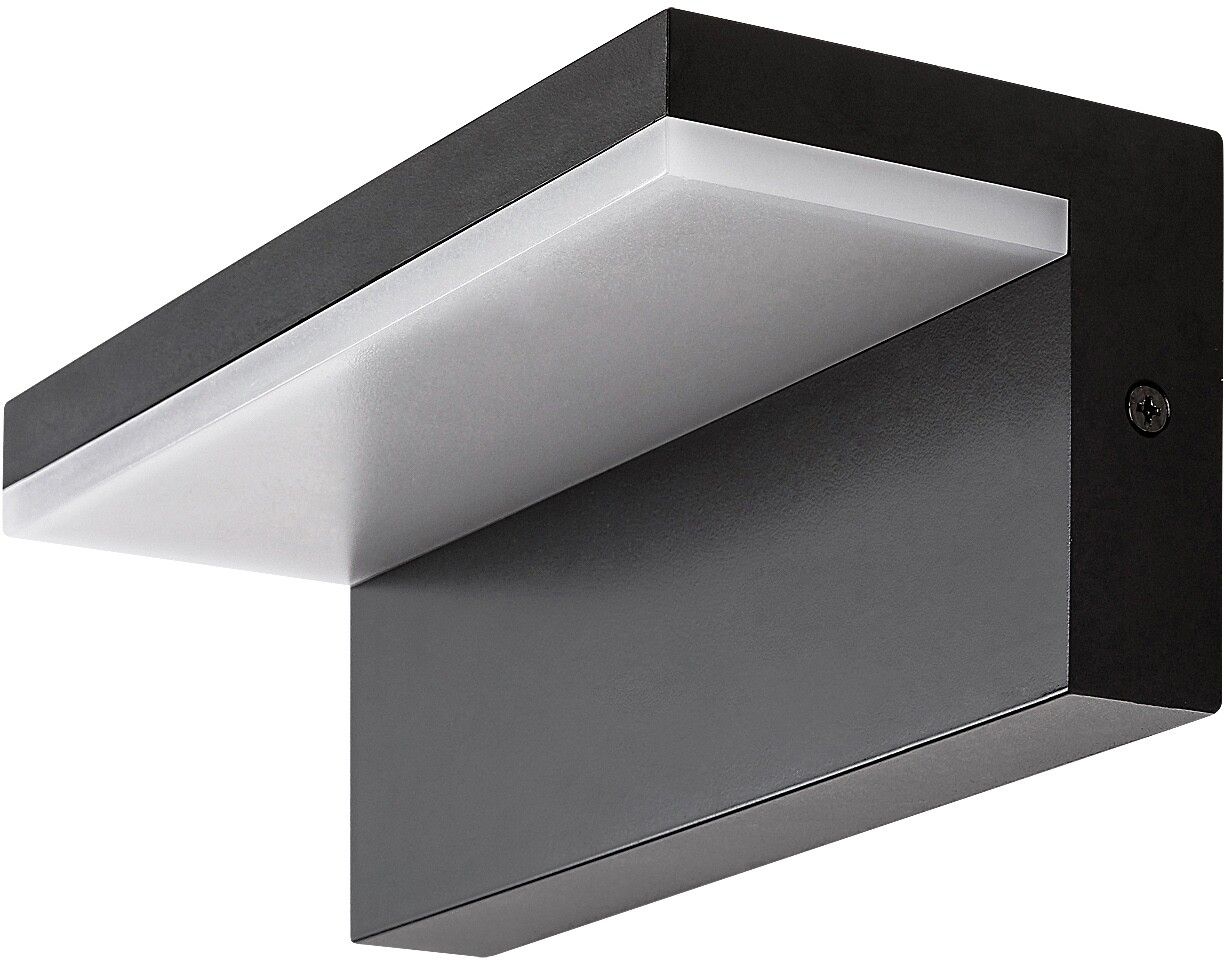 Rabalux Zaragoza kültéri fali lámpa 1x10 W fekete 77092