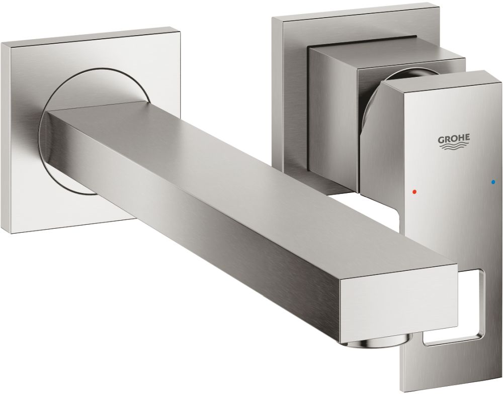 Grohe Eurocube mosdócsaptelep süllyesztett SuperSteel 23447DC0