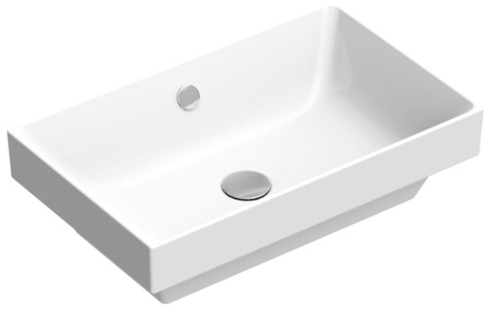 Catalano Verso mosdótál 60x37 cm négyszögletes süllyesztett-mosdótálak fehér 0124600001
