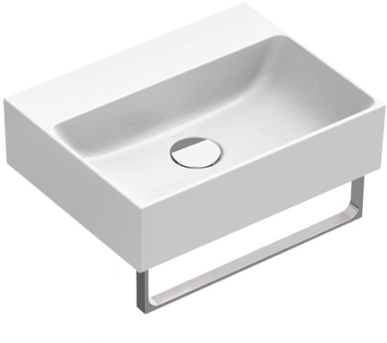 Catalano Verso mosdótál 45x35 cm négyszögletes klasszikus fehér 0220450001