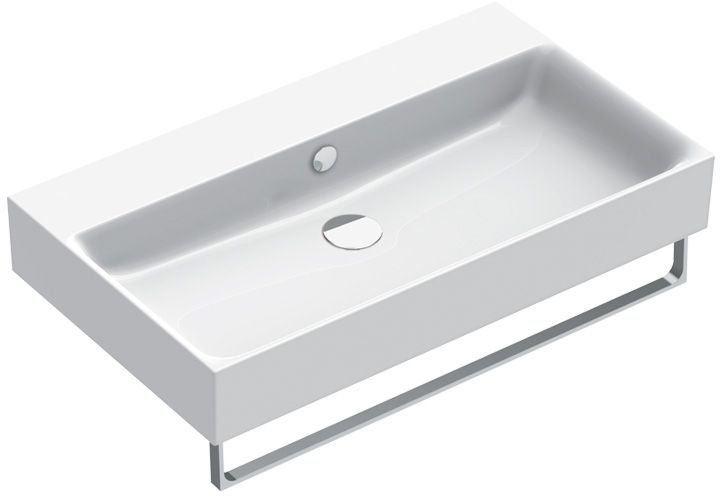 Catalano New Premium mosdótál 80x47 cm négyszögletes klasszikus-beépíthető fehér 0220800001