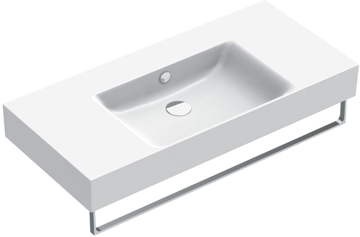 Catalano New Premium mosdótál 100x47 cm négyszögletes klasszikus-beépíthető-mosdótálak fehér 0221010001
