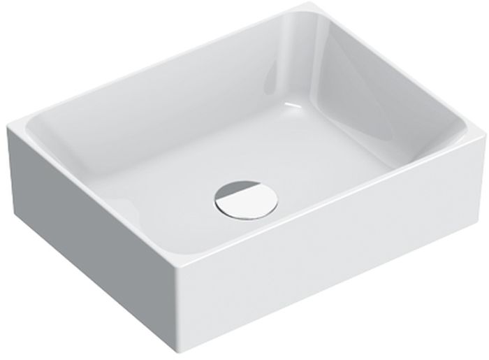 Catalano New Zero mosdótál 45x35 cm négyszögletes mosdótálak fehér 0222450001