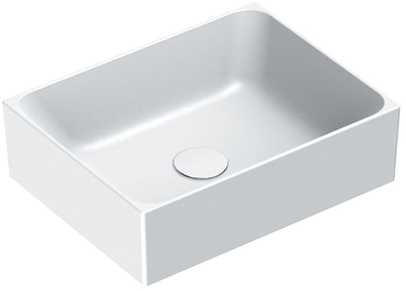 Catalano New Zero mosdótál 45x36 cm négyszögletes mosdótálak fehér 0222450021