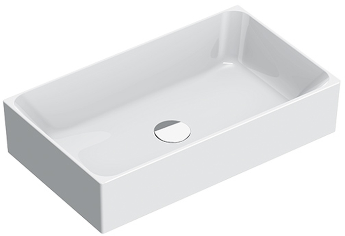 Catalano New Zero mosdótál 60x35 cm négyszögletes mosdótálak fehér 0222600001