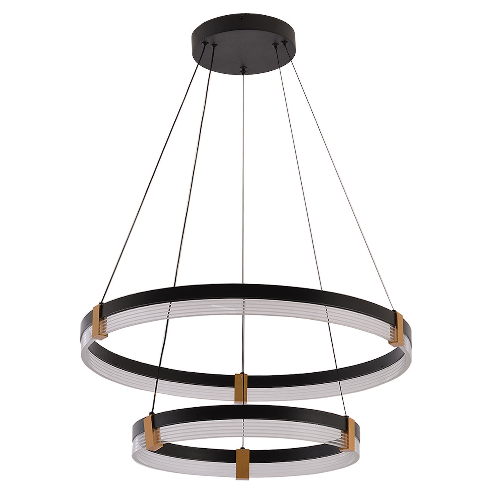 Light Prestige Plum függőlámpa x56 W fekete LP-0407/2PBK