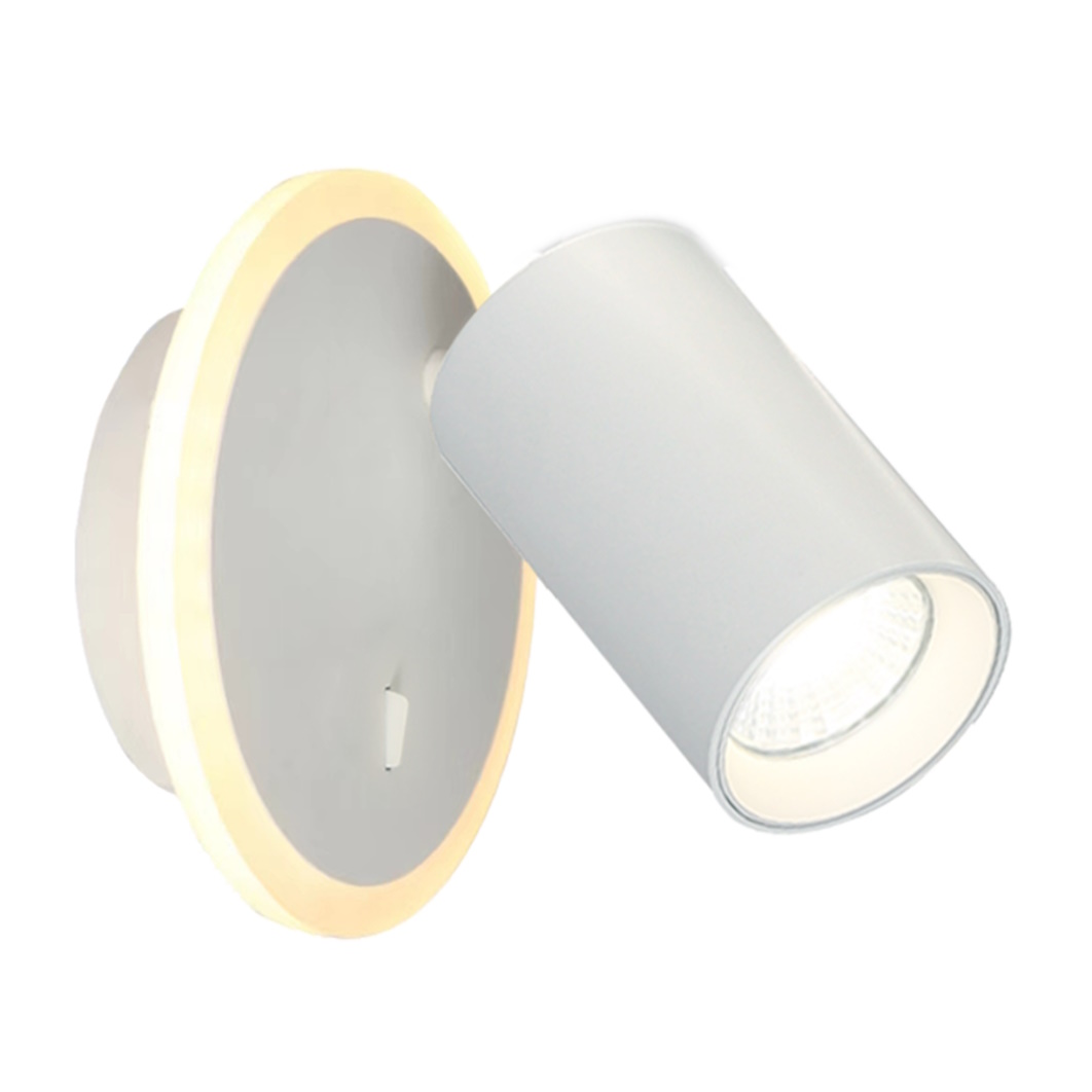 Light Prestige Parma oldalfali lámpa 1x8 W fehér LP-0612/1WSWH