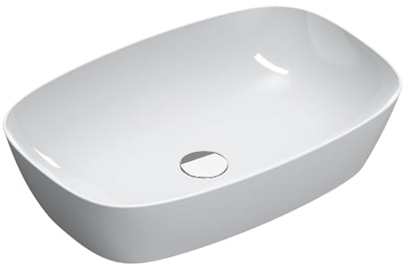 Catalano Alvea mosdótál 60x40 cm ovális mosdótálak fehér 0622600001