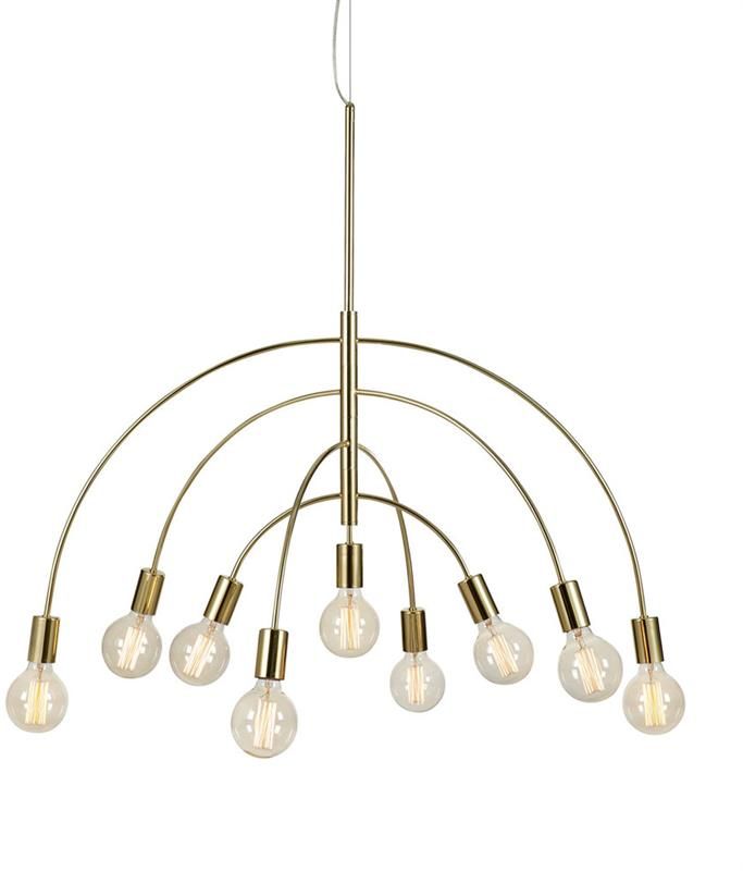 Markslöjd Lavello függőlámpa x40 W sárgaréz 108289