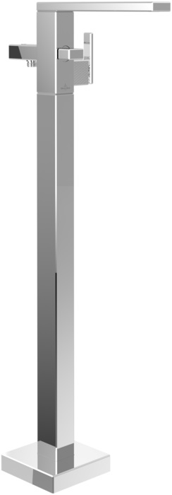 Villeroy & Boch Mettlach kád és zuhany csaptelep térben álló króm TVT12600300061