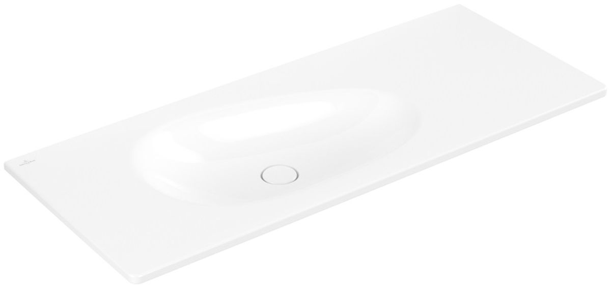 Villeroy & Boch Antao mosdótál 120x50 cm négyszögletes beépíthető fehér 4A77L3R1