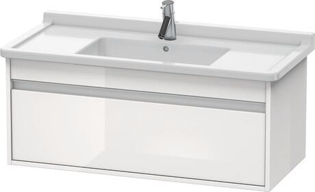 Duravit Ketho szekrény 100x45.5x41 cm Függesztett, mosdó alatti fehér KT666502222