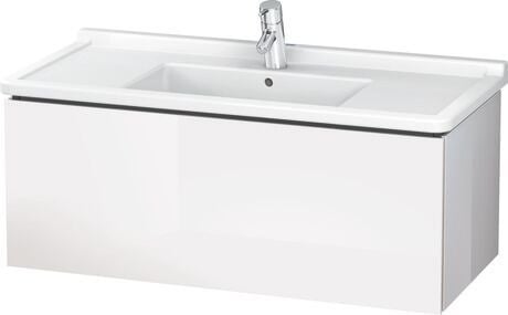 Duravit L-Cube szekrény 102x46.9x40.8 cm mosdókagyló alá akasztható fehér LC616602222