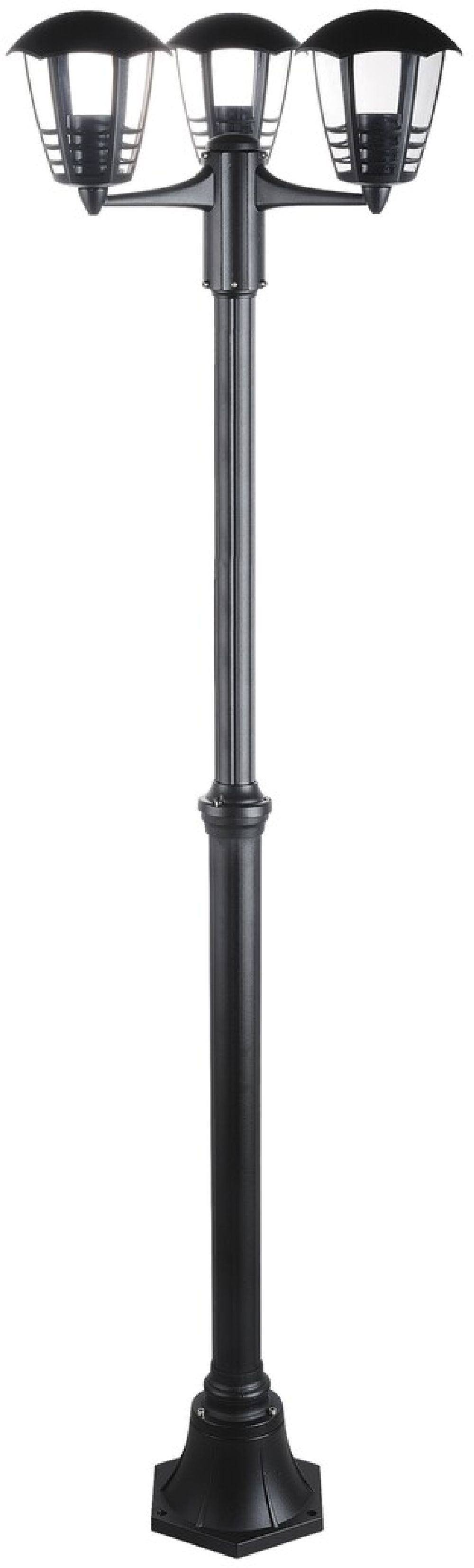 Rabalux Marseille kültéri állólámpa 3x60 W fekete 8569