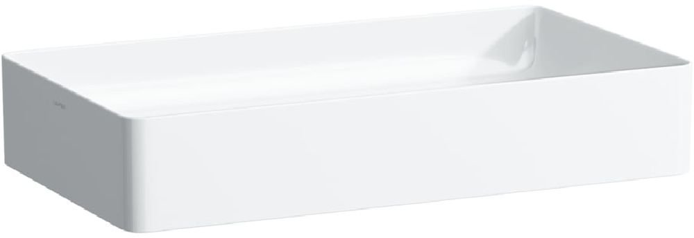 Laufen Living Square mosdótál 60x34 cm négyszögletes mosdótálak fehér matt H8114347571121