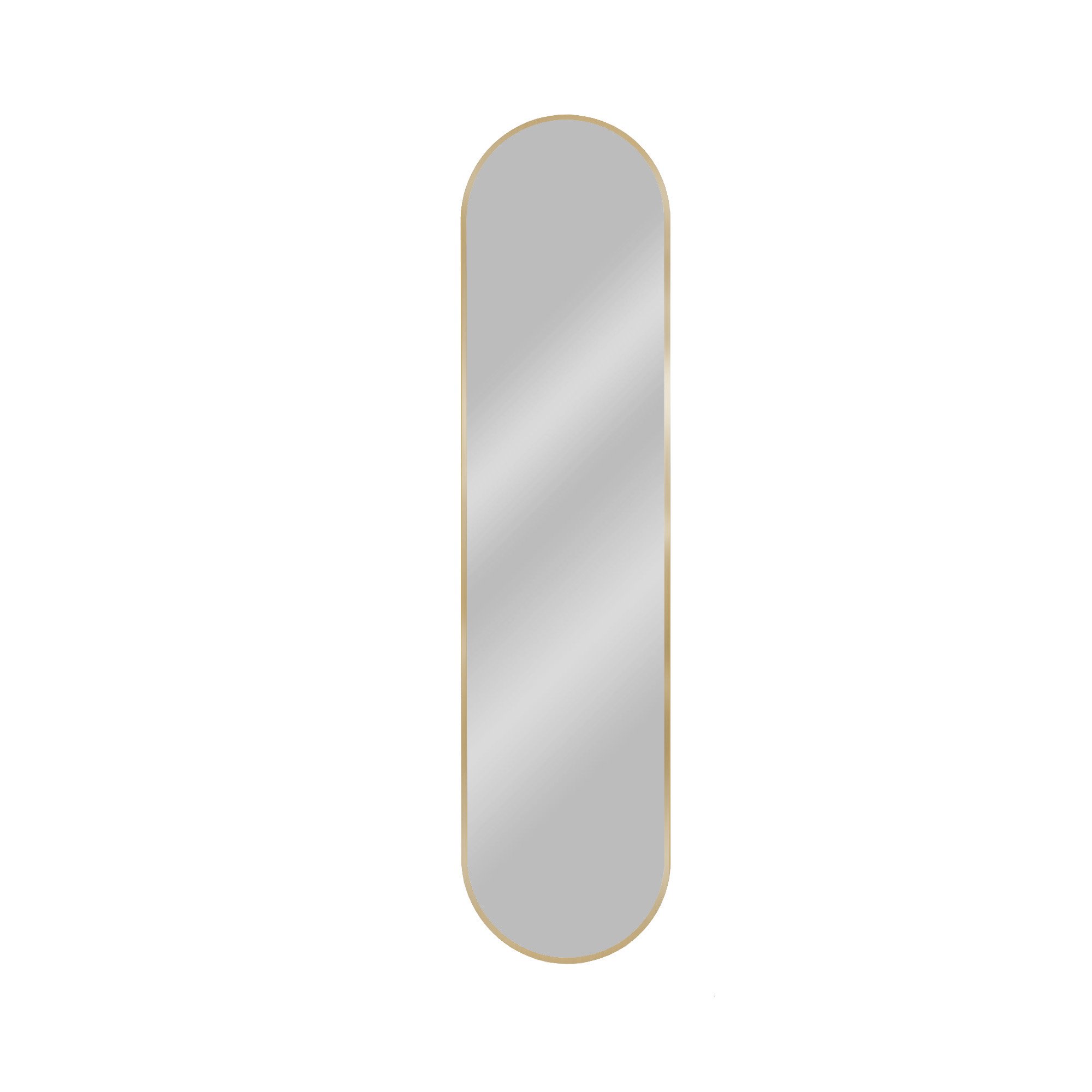 Baltica Design Tiny Border Pastille tükör 50x110 cm ovális arany 5904107924519