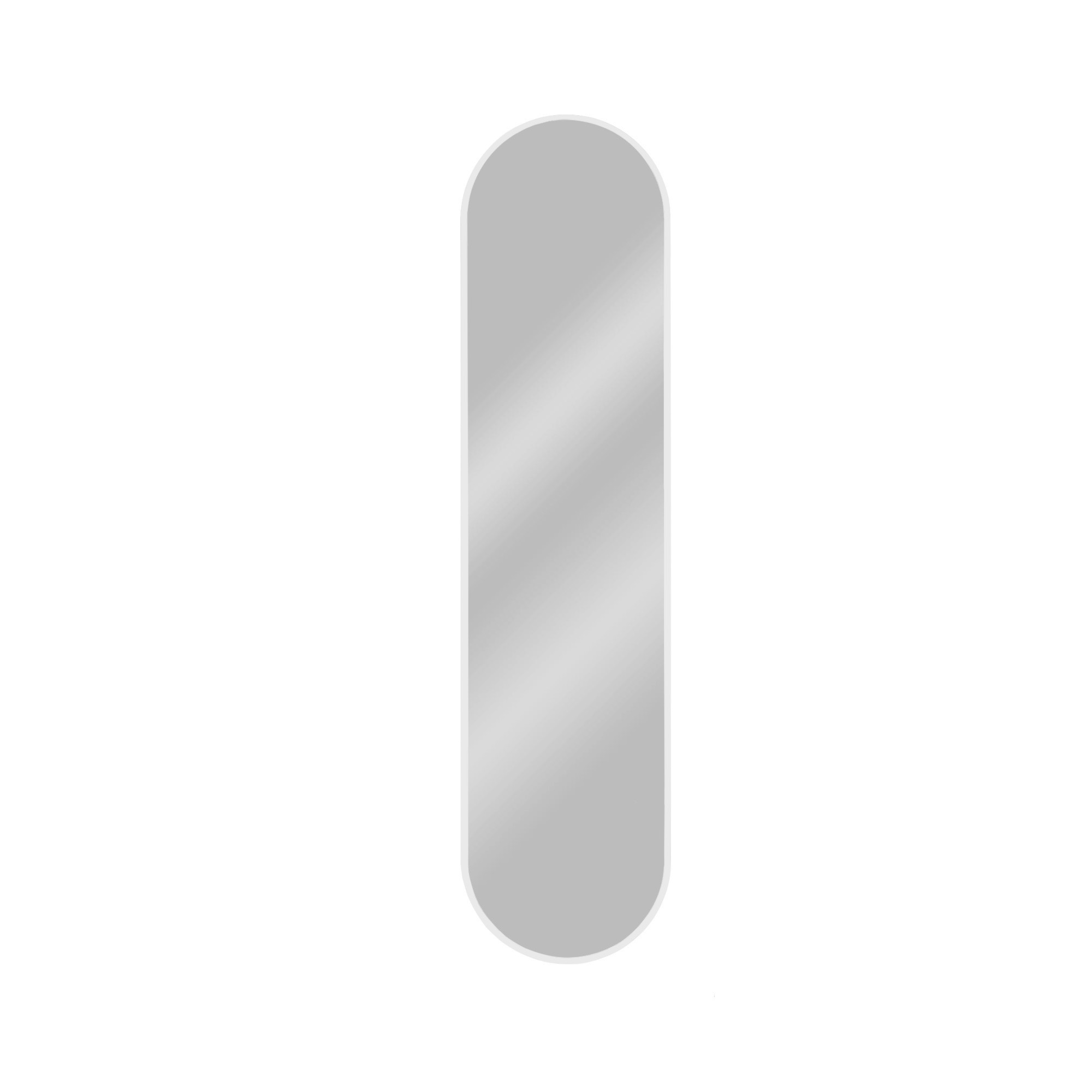 Baltica Design Tiny Border Pastille tükör 60x140 cm ovális fehér 5904107924328