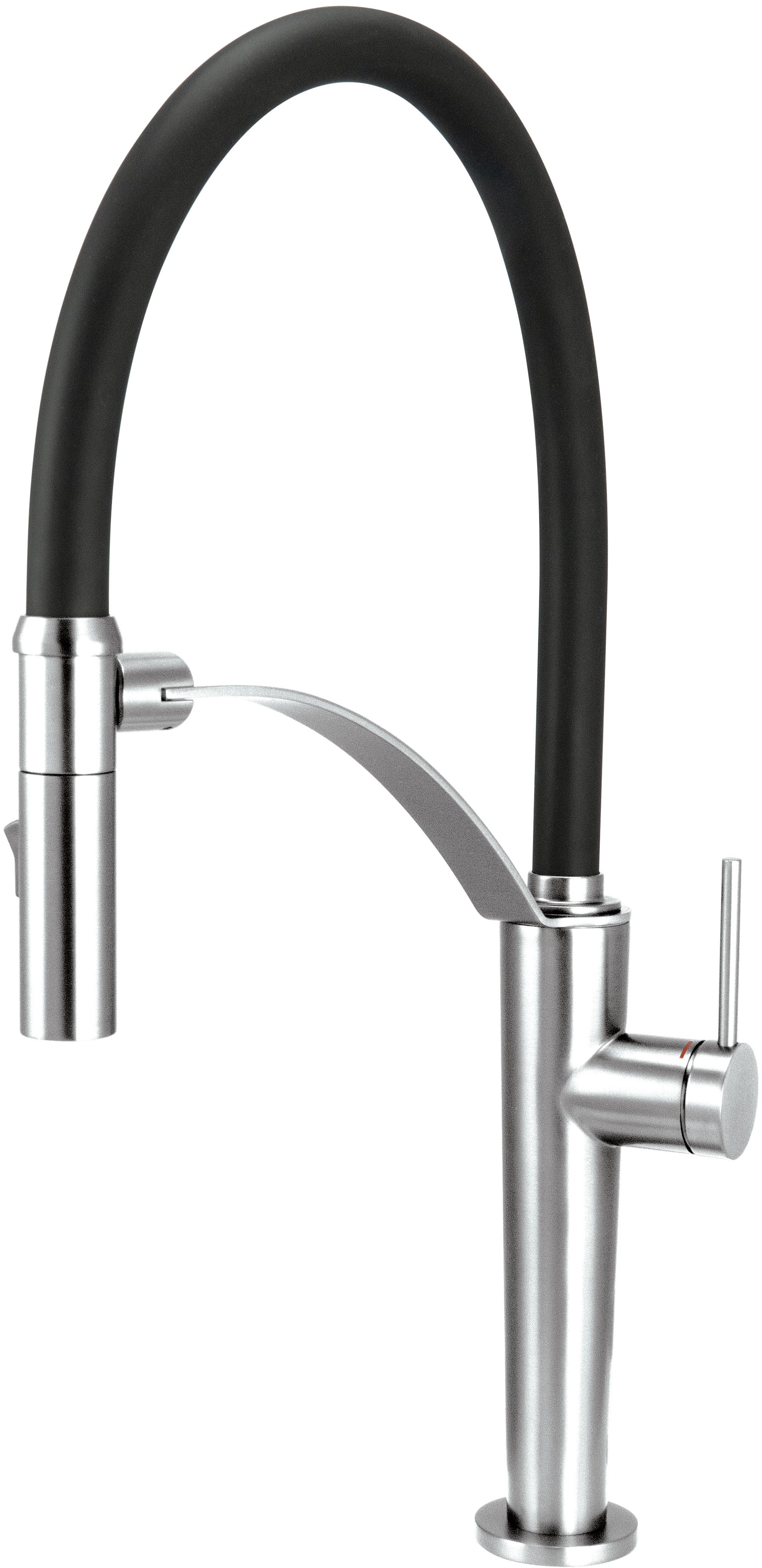 Deante Corda konyhai csaptelep álló króm-fekete BRC_072M