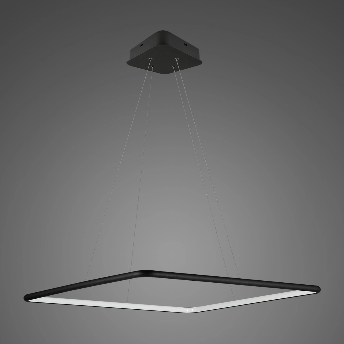 Altavola Design Ledowe Kwadraty függőlámpa 1x19 W fekete LA079/P_40_in_4k_black