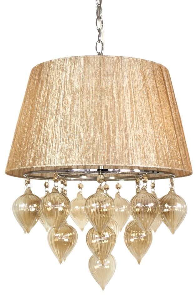 Candellux Elissa függőlámpa 3x40 W bézs 33-04567