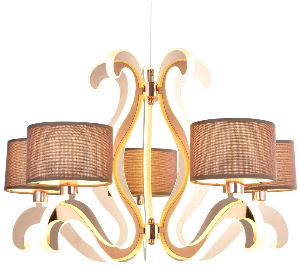 Candellux Ambrosia függőlámpa 5x40 W réz 35-33918
